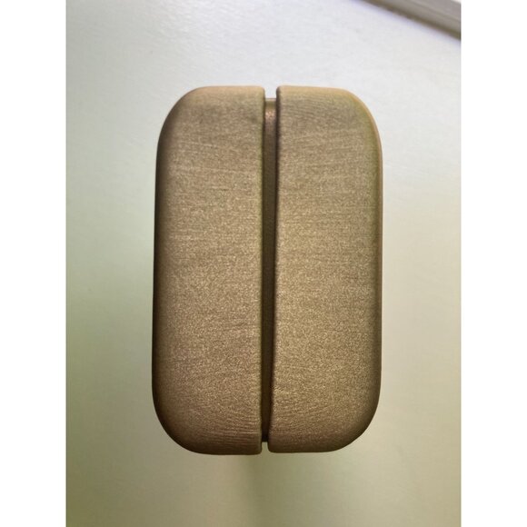 BVLGARI Clamshell Eye Or Sun Golden Tan Glasses Case Only - Picture 6 of 6